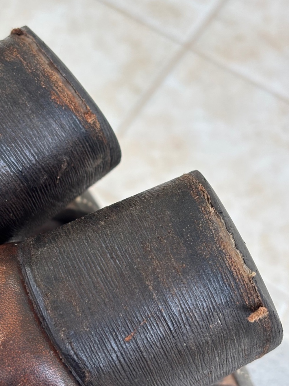 Frye Veronica Slouch Brown Leather Engineer Boots Size 9 - Picture 11 of 11